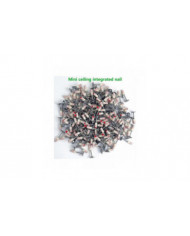 200 PCS Round Steel Nails 7.3mm, Mini Hand Nailer Nailer Accessories, Concrete Wall Fixtures