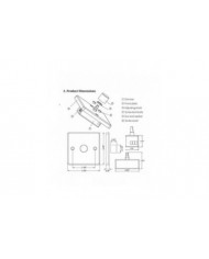 RV Light Dimmer Interrupteur Panneau de commande 12-24V 5A Universal PWM Dimmer Gradateur basse tension