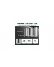 4L Distillateur D’eau Purificateur Machine Comptoir En Acier Inoxydable 304 Intérieur 750W