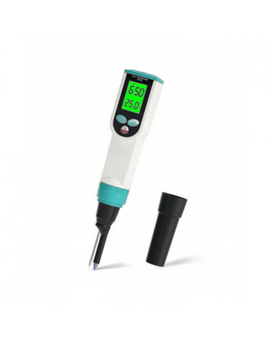 Ph mètre avec testeur de ph alimentaire atc, ph mètre numérique étanche avec haute précision ph / temperatur