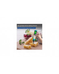 Ph mètre avec testeur de ph alimentaire atc, ph mètre numérique étanche avec haute précision ph / temperatur