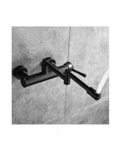 Robinet de cuisine mural, télescopique pliant