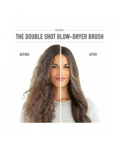 Le sèche-cheveux ovale Double Shot, léger, jaune cadeau pour la famille / ami