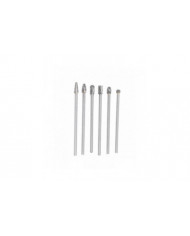 6pcs 85hra Cylinder Head Porting Kit Tungsten Carbide Burr Set Die Grinder Bits