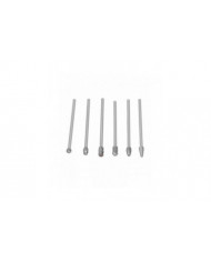 6pcs 85hra Cylinder Head Porting Kit Tungsten Carbide Burr Set Die Grinder Bits