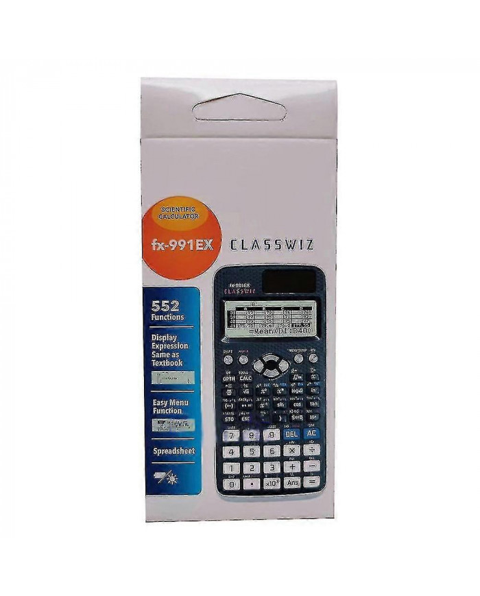 2024 Fx-991ex Calculatrice Scientifique Noir