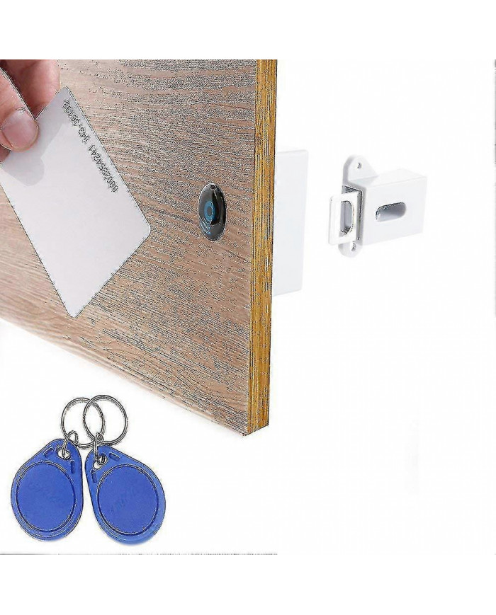 Serrure d’armoire électronique invisible, serrure cachée, serrure Rfid de bricolage pour armoire en bois Tiroir [...]