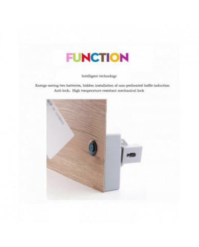 Serrure d’armoire électronique invisible, serrure cachée, serrure Rfid de bricolage pour armoire en bois Tiroir [...]