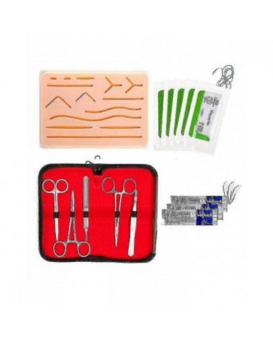 Kit de suture tout compris pour le développement et le raffinement des techniques de suture