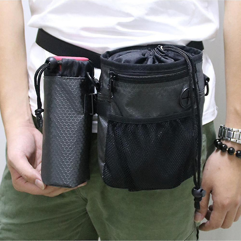 Christmas Dog Treat Training Pouch Bag - Carry Toy Kibble Treats Poop Bag