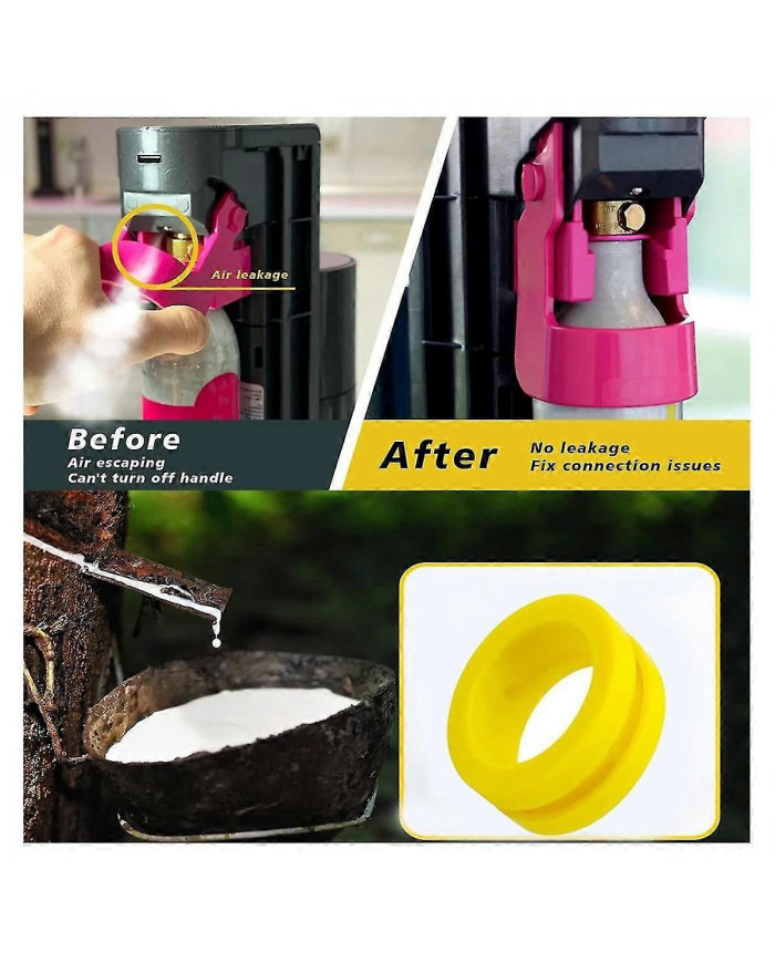 3 joints d’étanchéité pour joints d’échange de marqueurs de machine à soda à joint torique pour DUO Terra ART CO2 [...]