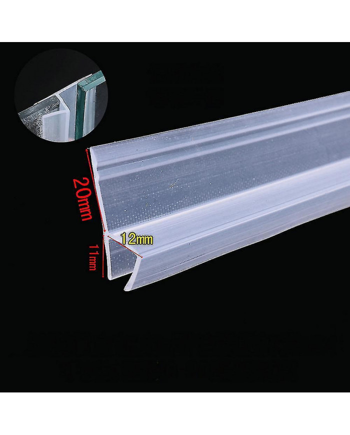 6 8 10 12mm Joints En Verre Sans Cadre Douche Salle De Bain Porte Fenêtre Balcon Écran Scellant Bande Coupe-froid [...]