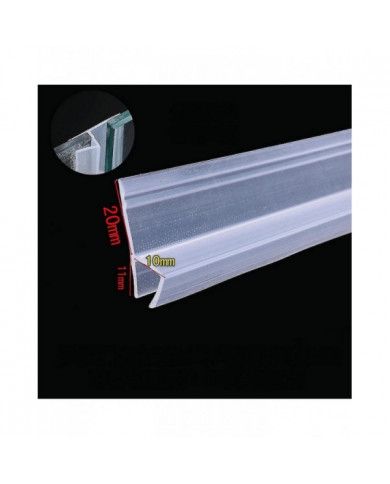6 8 10 12mm Joints En Verre Sans Cadre Douche Salle De Bain Porte Fenêtre Balcon Écran Scellant Bande Coupe-froid [...]