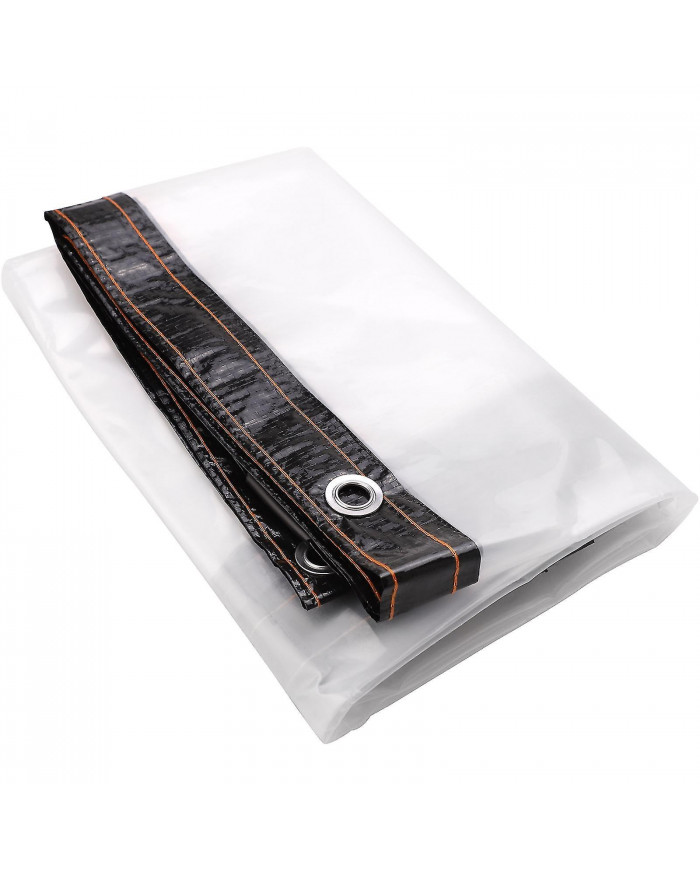 3mx2.5m Bâche imperméable à l’eau Tarpe Toile Camping Poly Tarpes Heavy Duty Cover-c