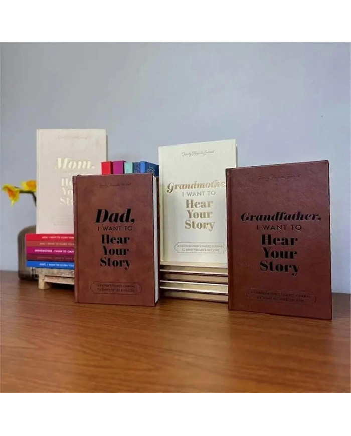 Dad, I Want to Hear Your Story-the Gift Your Dad Will Love Dad Memory Books Dad,I Want to Hear Your Story Notebook