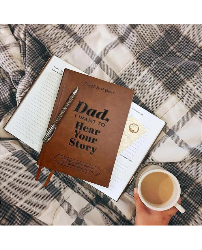 Dad, I Want to Hear Your Story-the Gift Your Dad Will Love Dad Memory Books Dad,I Want to Hear Your Story Notebook