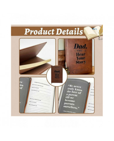 Dad, I Want to Hear Your Story-the Gift Your Dad Will Love Dad Memory Books Dad,I Want to Hear Your Story Notebook