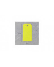 100PCS 6x12cm En Plastique Étiquettes D’expédition Coloré Blanc Étiquetage Tags Imperméable