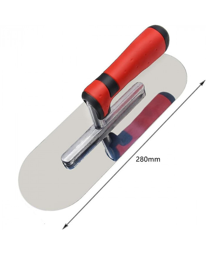 Truelle en acier inoxydable Coupe-bordure en béton et ensemble d’outils Stuc Kit de finition de ciment Outil à [...]