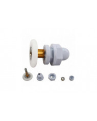 4 pièces Roue de porte de douche 25mm Porte de douche Rouleaux de douche Rouleaux de douche Porte de douche Roller [...]