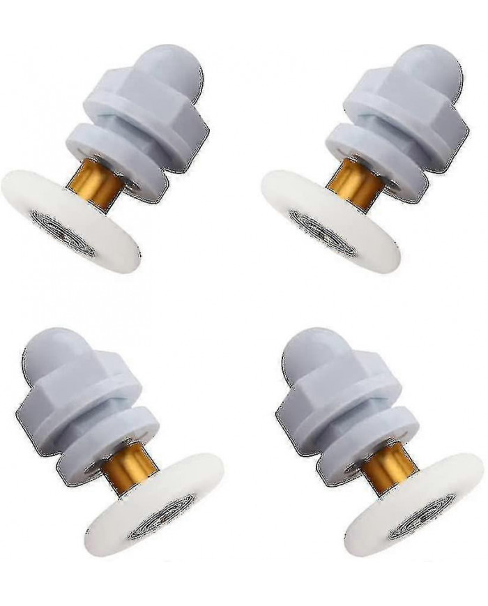 4 pièces Roue de porte de douche 25mm Porte de douche Rouleaux de douche Rouleaux de douche Porte de douche Roller [...]