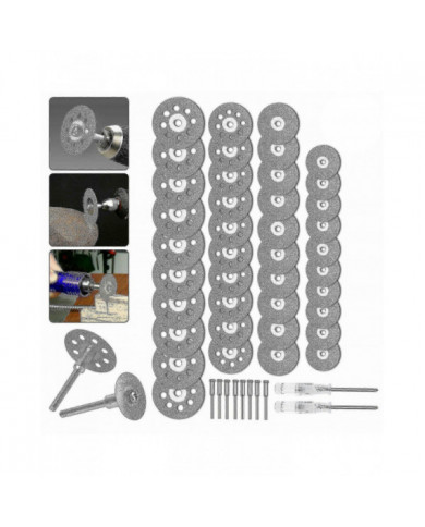 50x Roue de coupe diamantée pour Dremel Rotary Tool Die Grinder Metal Cut Off Disc