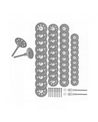 50x Roue de coupe diamantée pour Dremel Rotary Tool Die Grinder Metal Cut Off Disc