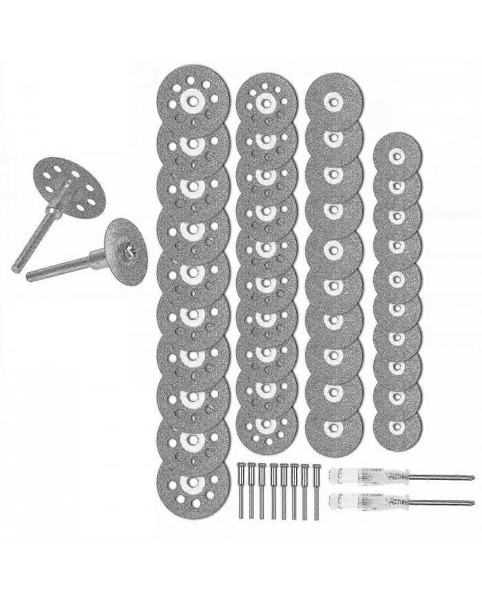 50x Roue de coupe diamantée pour Dremel Rotary Tool Die Grinder Metal Cut Off Disc