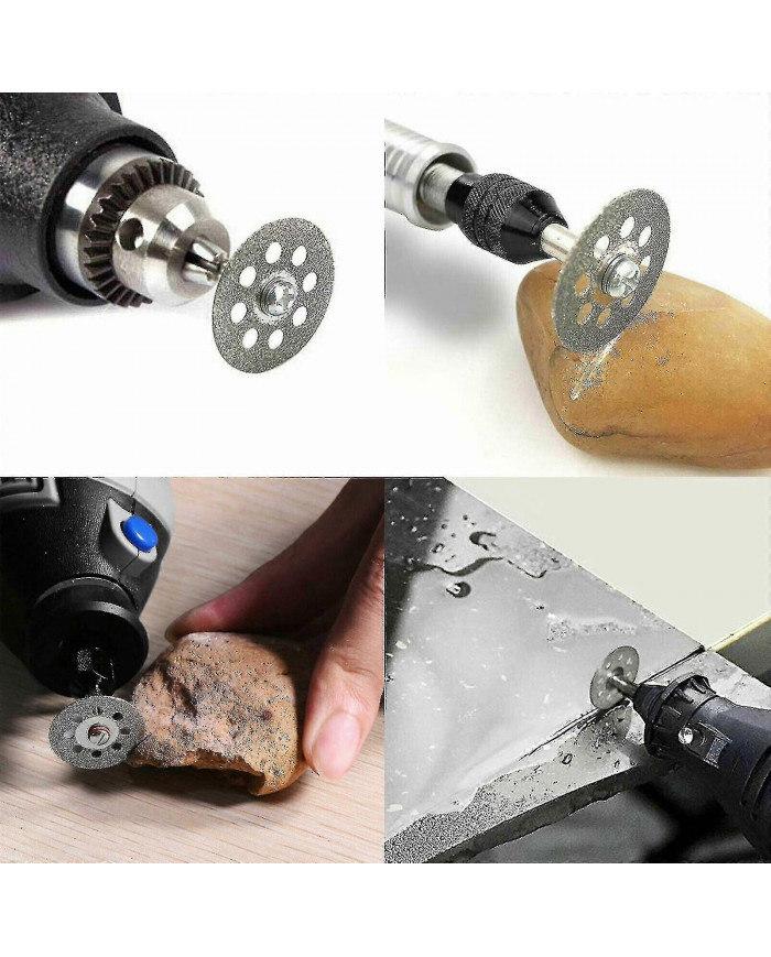 50x Roue de coupe diamantée pour Dremel Rotary Tool Die Grinder Metal Cut Off Disc