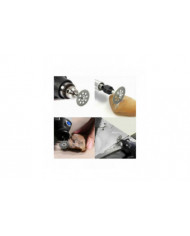 50x Roue de coupe diamantée pour Dremel Rotary Tool Die Grinder Metal Cut Off Disc