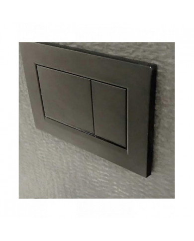 Plaque de déclenchement double, pour plaque de déclenchement double Geberit Sigma30 Noir mat(115.883.16.1)