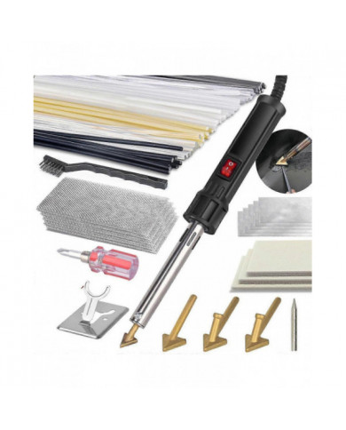 Soudeuse en plastique 3-en-1 150W, kit de soudure en plastique, kit de soudeuse en plastique pour le bricolage, [...]