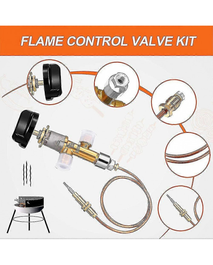 Gaz basse pression GPL Cheminée Défaillance Vanne de contrôle de sécurité Kit Réchauffeur de gaz Remplacement de [...]