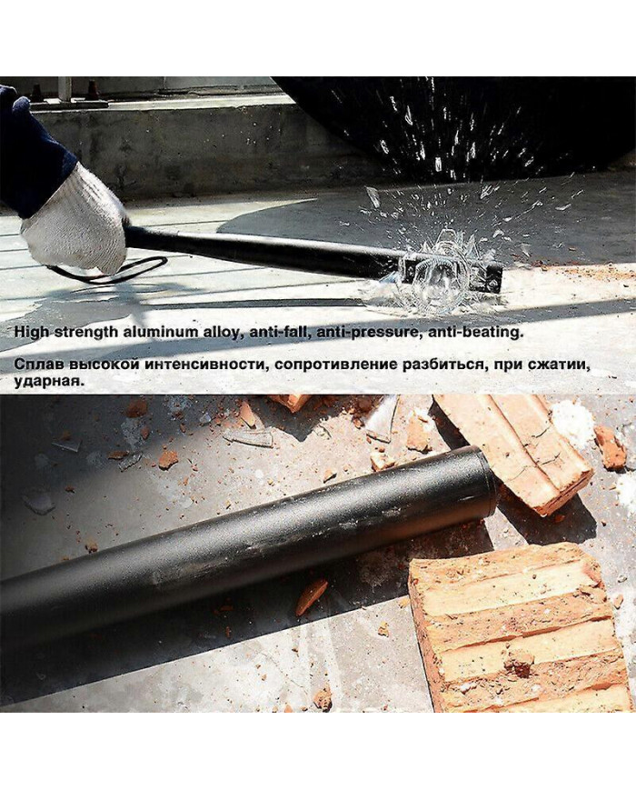 31/36/41/49CM LED Torche télescopique Baseball Lampe de poche Lumineux Imperméable À L’eau Camping Lampe masses