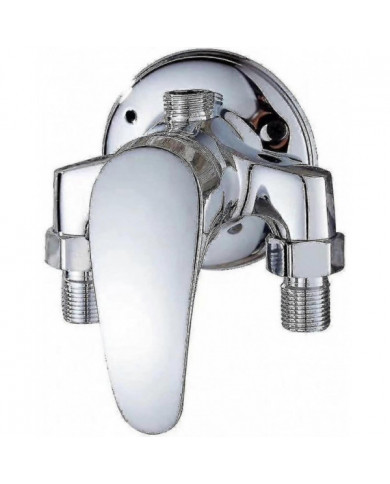 Douche Mitigeur Robinet Salle de Bain Robinet Mural à levier Unique Laiton Douche Mitigeur Pour Salle de Bain Eau [...]