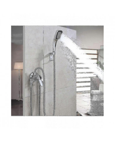 Douche Mitigeur Robinet Salle de Bain Robinet Mural à levier Unique Laiton Douche Mitigeur Pour Salle de Bain Eau [...]