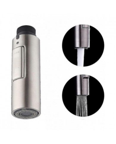 Remplacement Robinet de cuisine Extrémités Douche à main Universel G1 / 2 Tête de robinet amovible En acier [...]