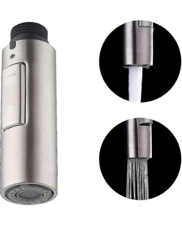 Remplacement Robinet de cuisine Extrémités Douche à main Universel G1 / 2 Tête de robinet amovible En acier [...]