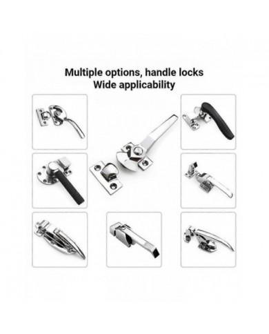 Poignée de porte de cuiseur vapeur, boucle d’étanchéité rotative et pressante pour chambre froide en alliage de [...]