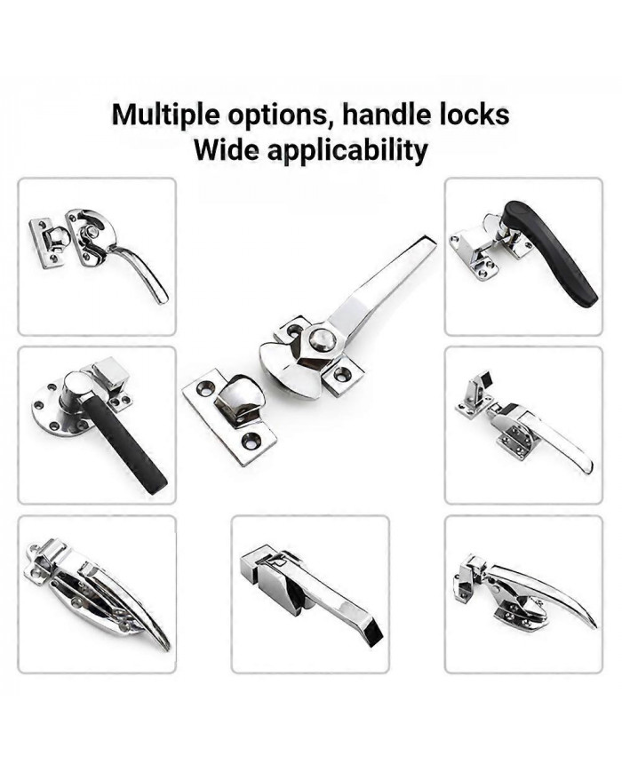 Poignée de porte de cuiseur vapeur, boucle d’étanchéité rotative et pressante pour chambre froide en alliage de [...]