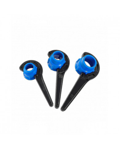 20/25/32/40/50mm Pe Tuyau Raccords Rapides Clé Pe Pvc Tube Vanne Contre-écrou Clé Spéciale Irrigation Tube [...]