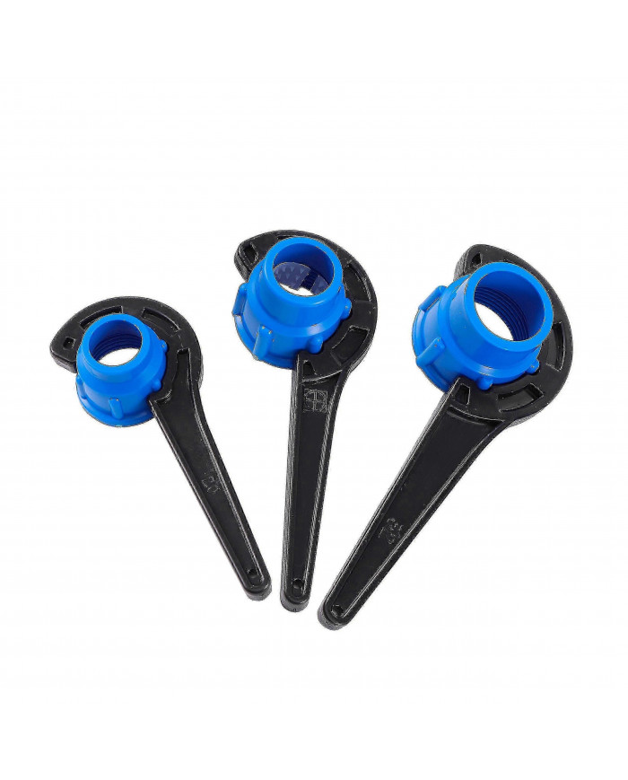 20/25/32/40/50mm Pe Tuyau Raccords Rapides Clé Pe Pvc Tube Vanne Contre-écrou Clé Spéciale Irrigation Tube [...]