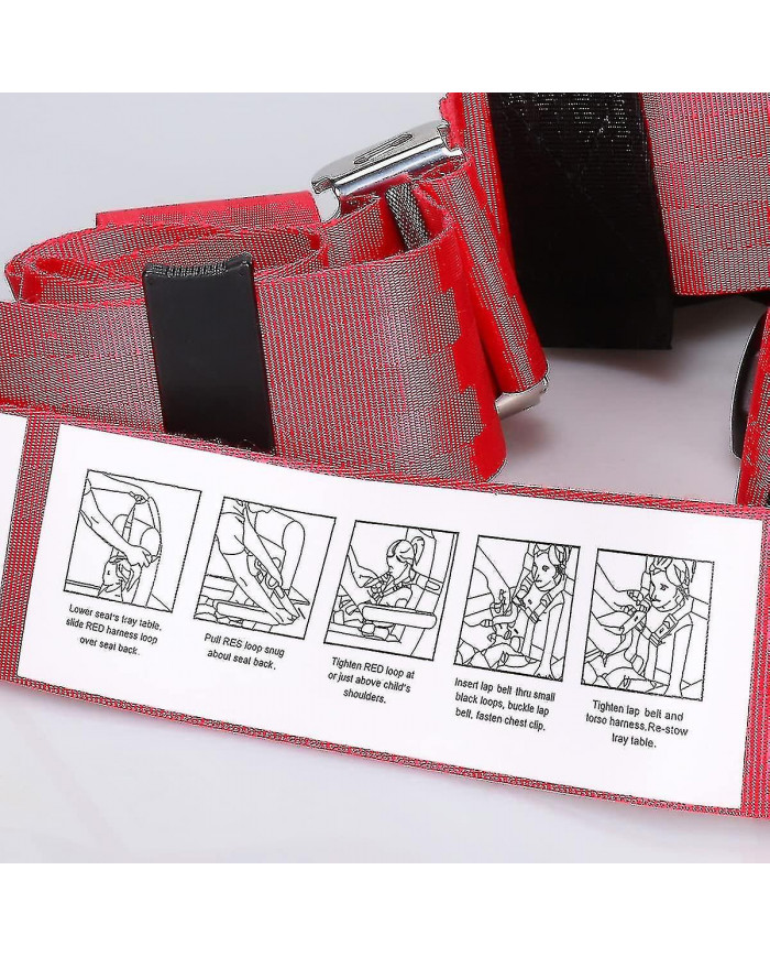 Kids Fly Safe Cares Child Airplane Safety Harness Child Airplane Voyage en avion - Kids Flying Safety Device