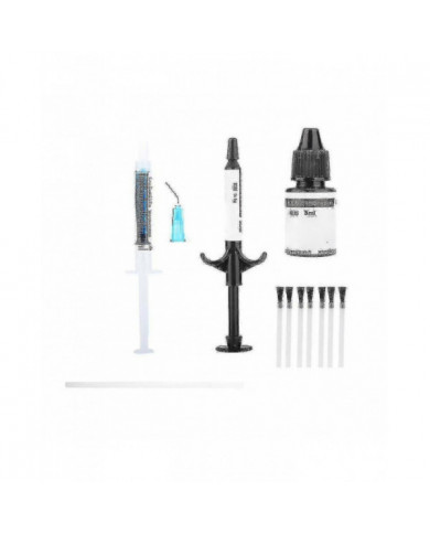 Kit de collage dentaire orthodontique Kit de système adhésif photopolymérisable Toolssmall Set -wf-En stock