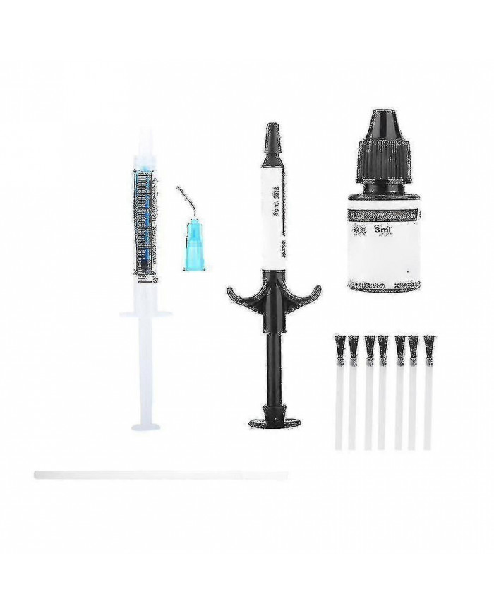 Kit de collage dentaire orthodontique Kit de système adhésif photopolymérisable Toolssmall Set -wf-En stock