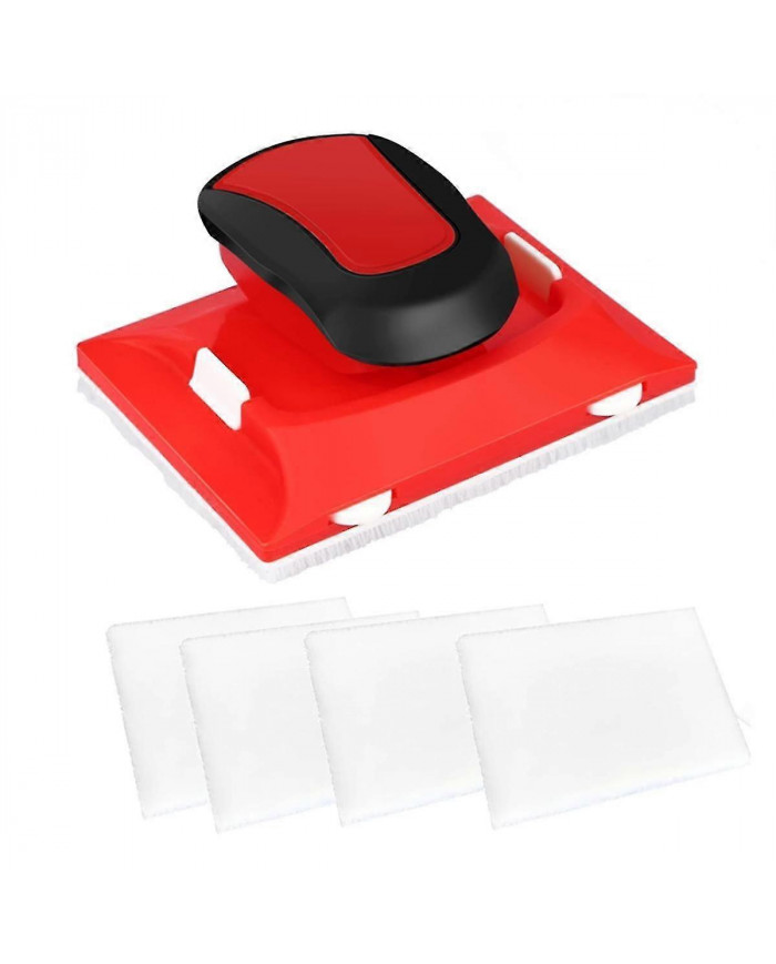 Coupe-bordures de peinture avec 4 tampons de rechange, applicateur de tampon de peinture, coin de mur lavable et [...]