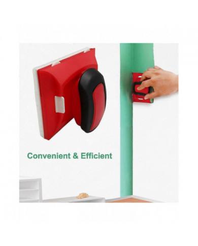 Coupe-bordures de peinture avec 4 tampons de rechange, applicateur de tampon de peinture, coin de mur lavable et [...]