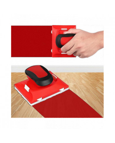 Coupe-bordures de peinture avec 4 tampons de rechange, applicateur de tampon de peinture, coin de mur lavable et [...]