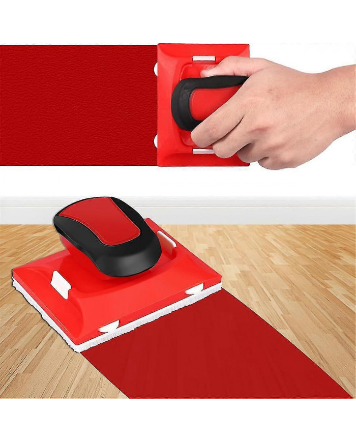 Coupe-bordures de peinture avec 4 tampons de rechange, applicateur de tampon de peinture, coin de mur lavable et [...]