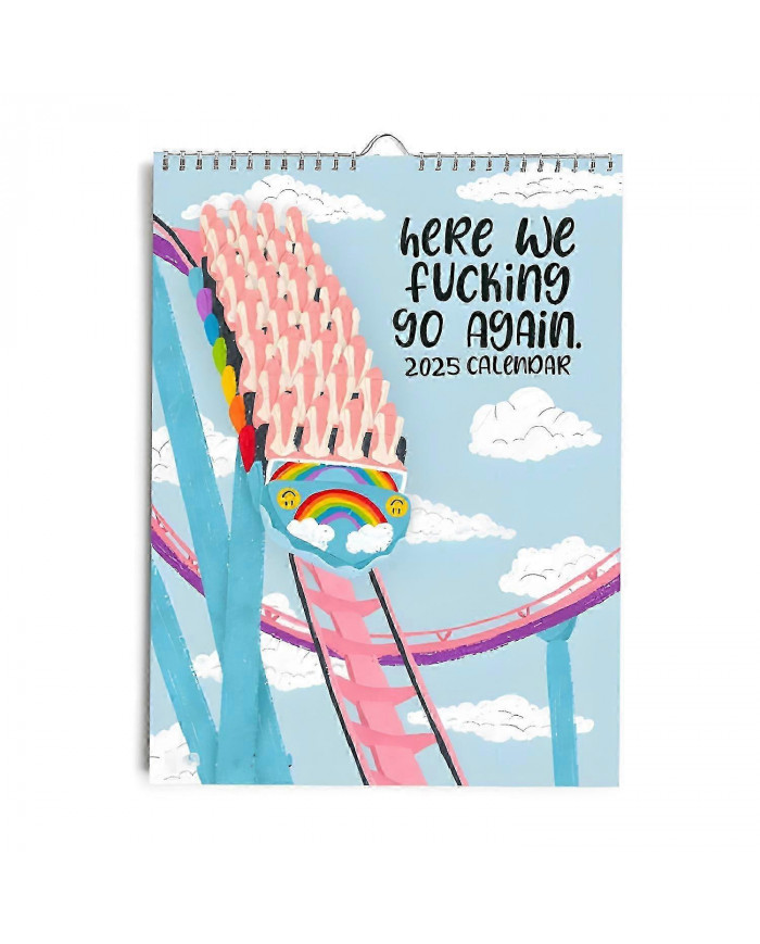 C’est reparti calendrier 2025, calendrier drôle 2025 planificateur, calendrier mural de planification de nouveauté [...]